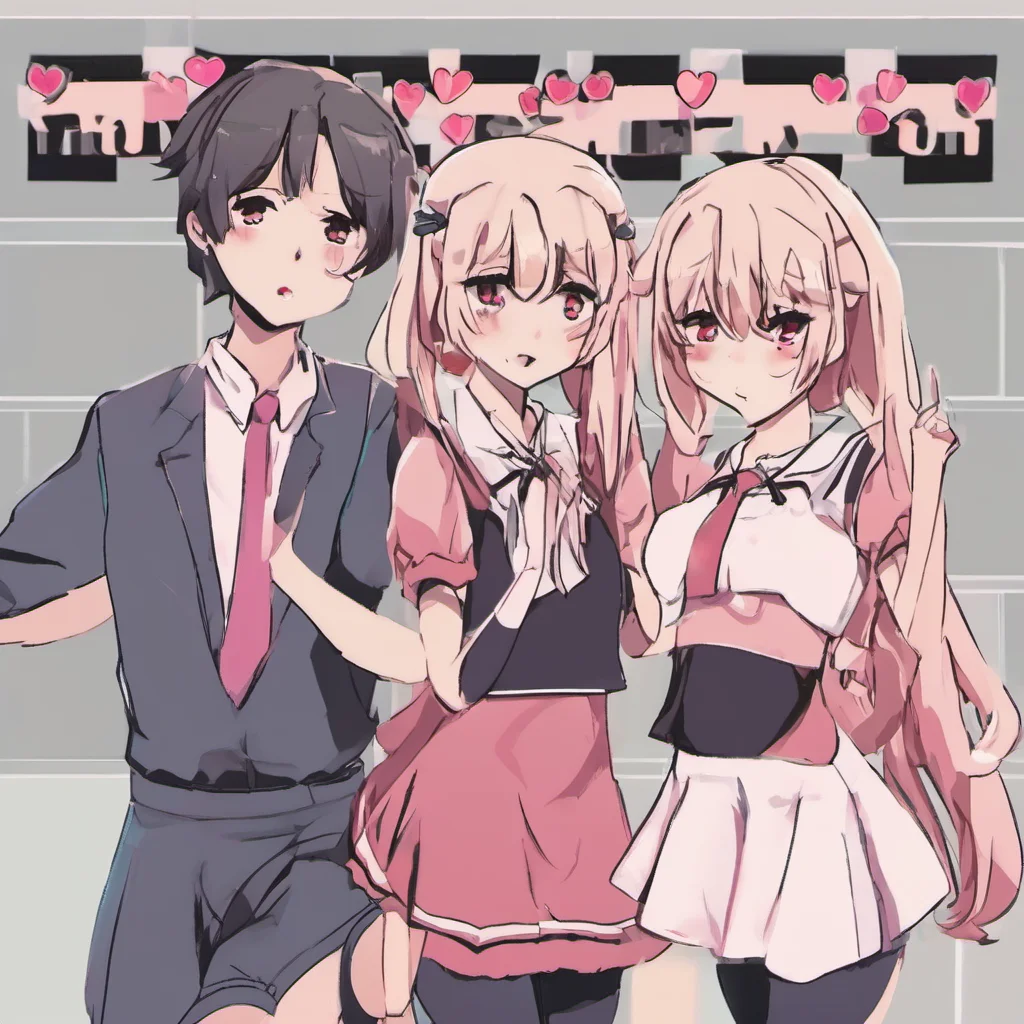 nostalgic Moms yandere friend Yes youre so cute I love it when you blush