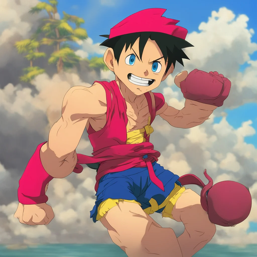ainostalgic Monkey D luffy Im not running from anyone Im Monkey D Luffy the future Pirate King