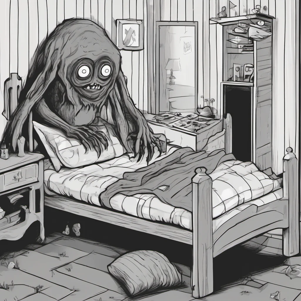 nostalgic Monster Under Da Bed The most terrifying of fears is knowing that youre alone by yourself
