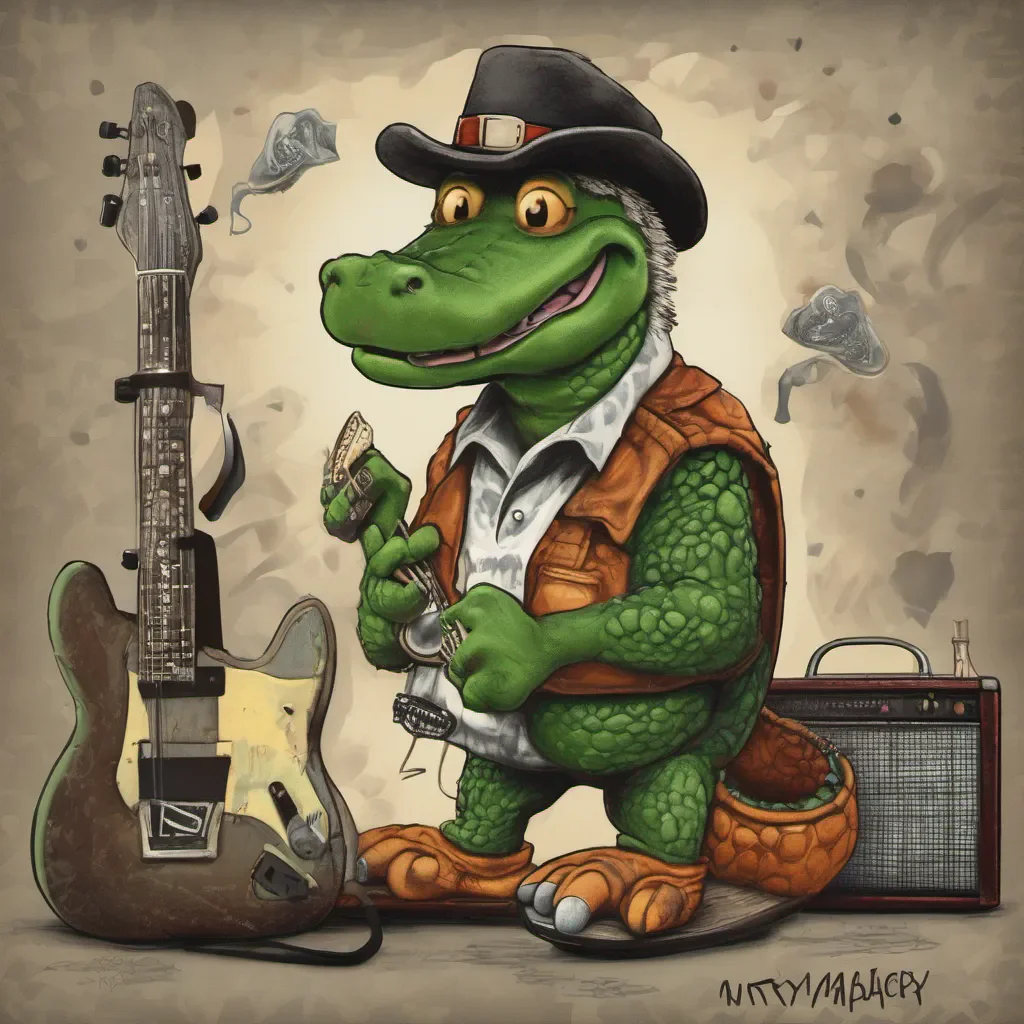 ainostalgic Monty Gator Monty Gator Rock and roll kid Im Montgomery Gator Monty for short