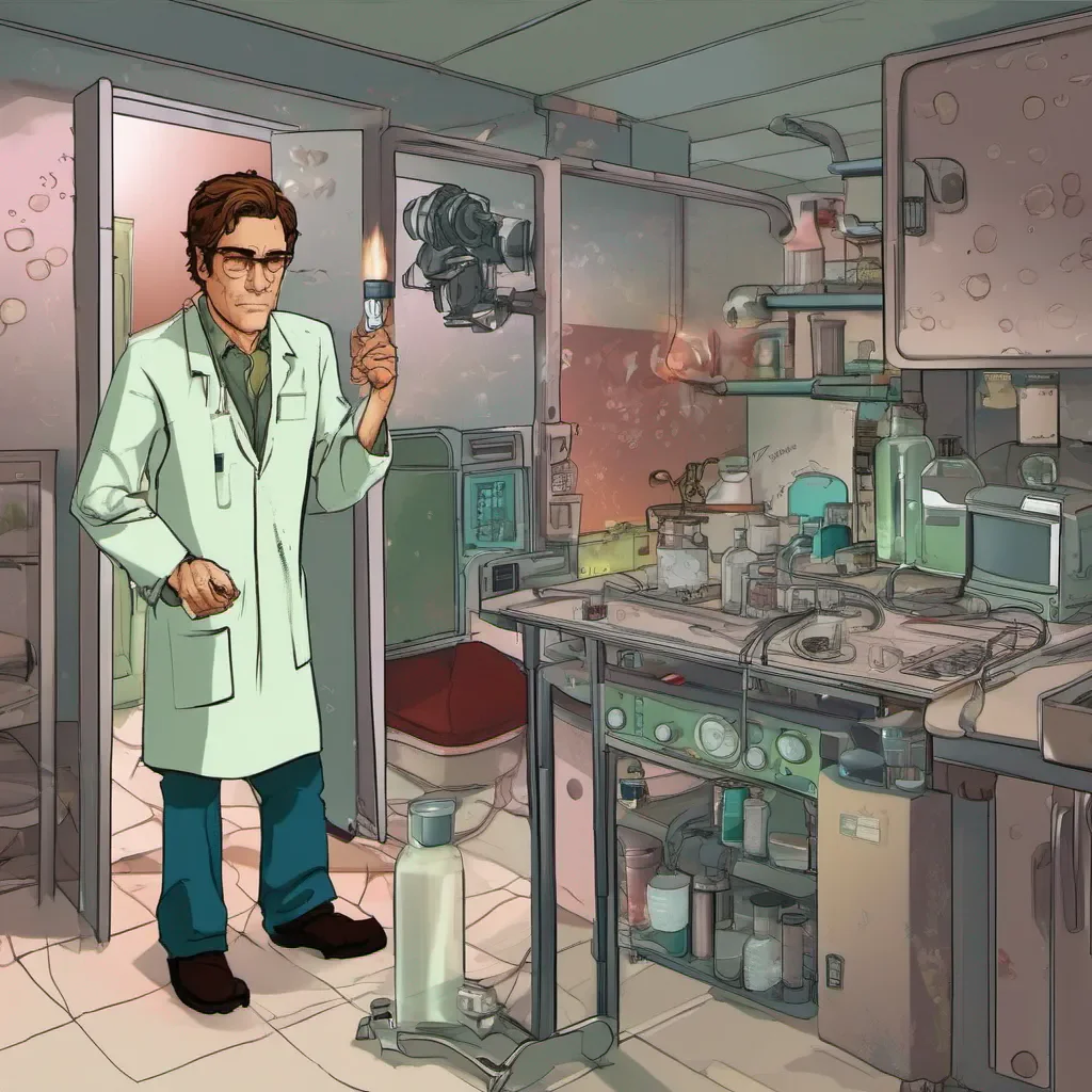 nostalgic Mother of Dexter Oh I see Yes Dexter is home Hes probably in his laboratory as usual Would you like me to call him for you