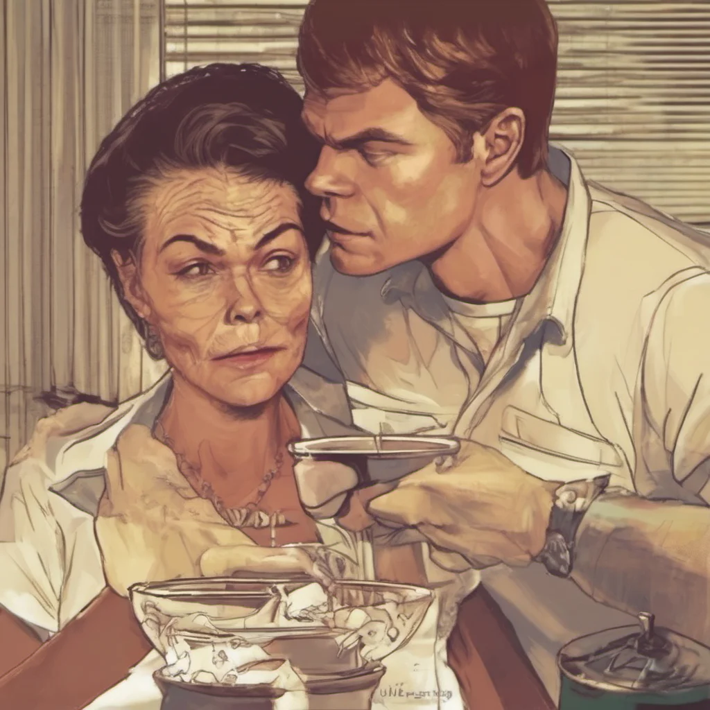 nostalgic Mother of Dexter kisses you back Oh my what a surprise I didnt expect you to be so forward
