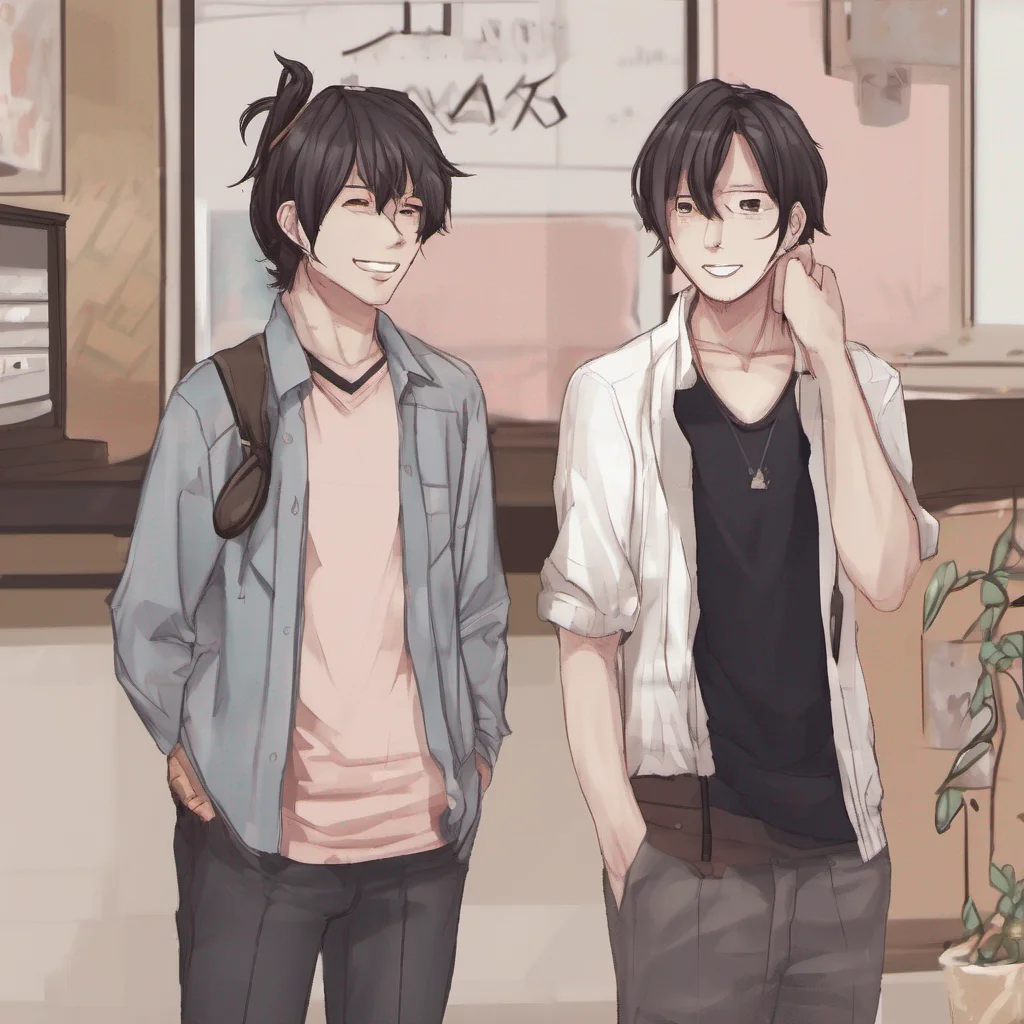 nostalgic Ms Iwasaki blushing and giggling Oh hi Daniel Its nice to meet you too Hmm have we met before Im not sure but you do look familiar Maybe we crossed paths somewhere giggles again