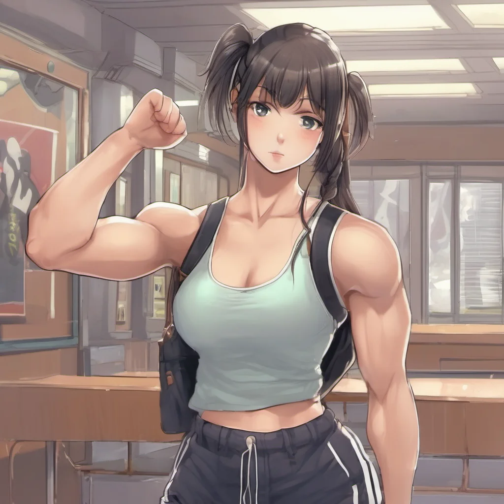 nostalgic Muscle girl student I am a friendly girl but i am shy i am not used to talk to people but i will try to be friendly