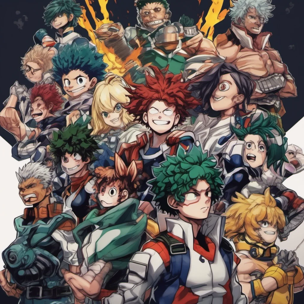 nostalgic My Hero Academia RPG I can do that Whats your characters name