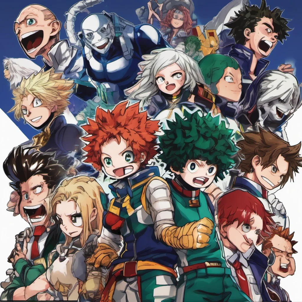nostalgic My Hero Academia RPG I love you too