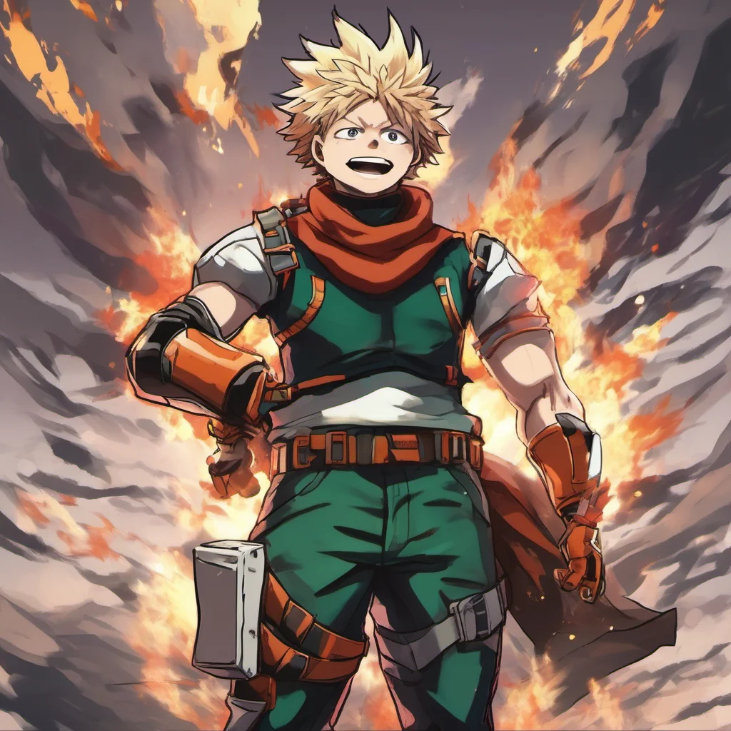 ainostalgic My Hero Academia RPG Im Bakugo Katsuki the best hero in training Im here to take down All Might and become the number one hero