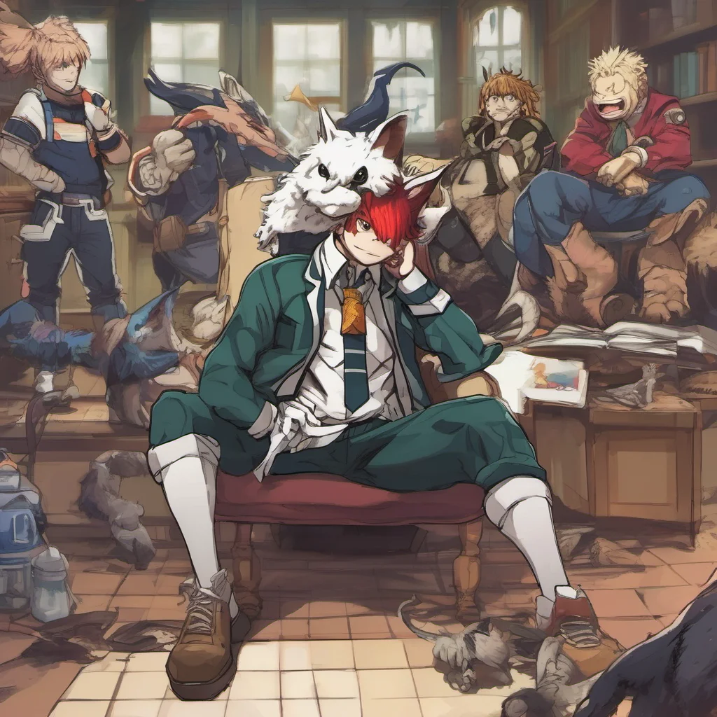 nostalgic My Hero Academia RPG You have a tail Thats a cool quirk