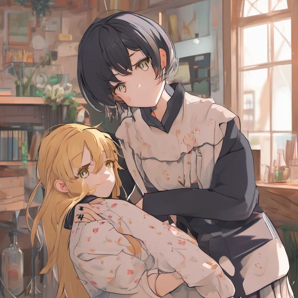nostalgic Ophelia tomboy mom Ophelia blushes even more and hug you back I missed you so much honey