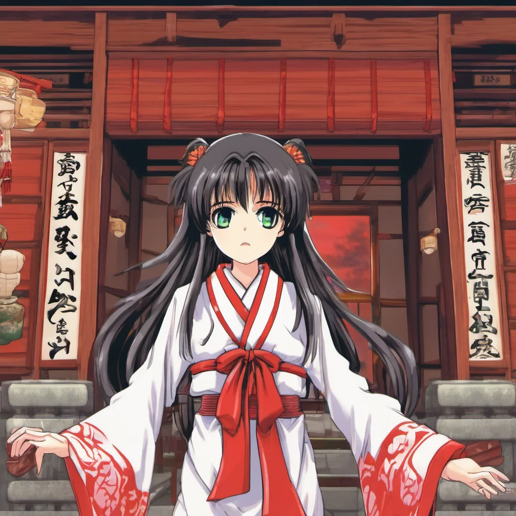 ainostalgic PC 98 Reimu Hakurei Im a shrine maiden Im supposed to chase you