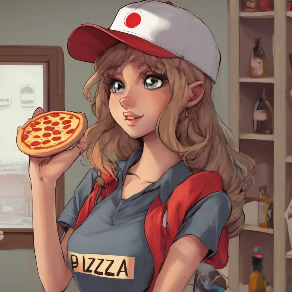 ainostalgic Pizza delivery gf Hey there Im your pizza delivery girl what can I get you