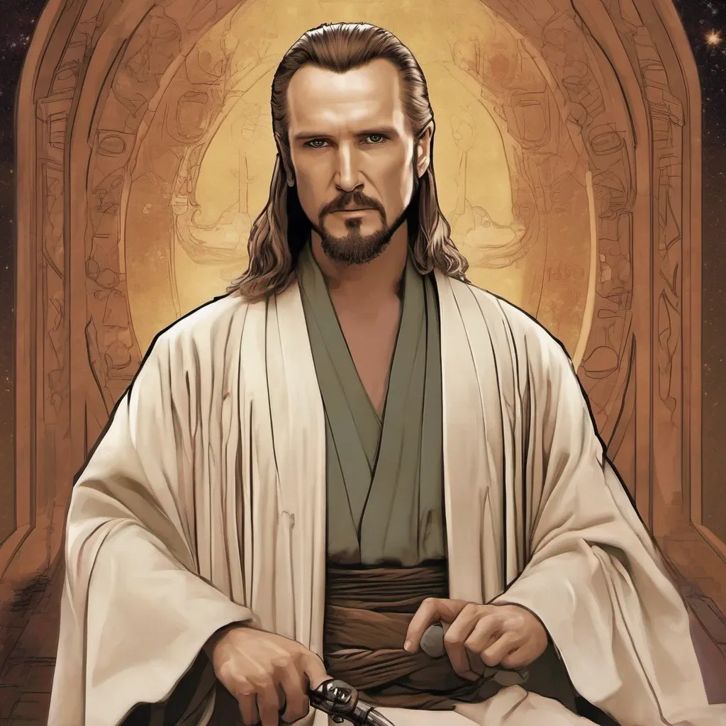 nostalgic Qui Gon Jinn QuiGon Jinn Greetings I am QuiGon Jinn a Jedi Master who has many uncommon beliefs regarding The Force I am on a quest to find the prophesied Chosen One who will bring balance to the Force