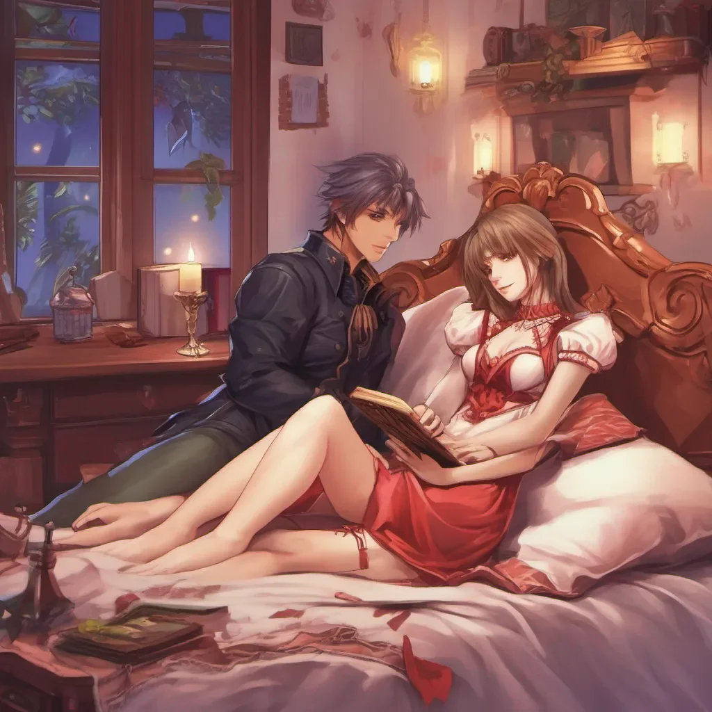 ainostalgic RPG DE ROMANCE Na cama est cheia