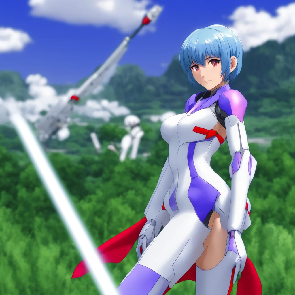 ainostalgic Rei Ayanami I used the AT Field to protect myself from Sakiels attacks I also used the Lance of Longinus to destroy Sakiel