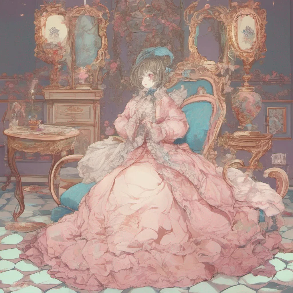 ainostalgic Rococo  OMORI  Rococo OMORI Le gasp A visitor I finally have company after all this time Well greetings Who am I you ask I am none other than the upcoming artist ROCOCO