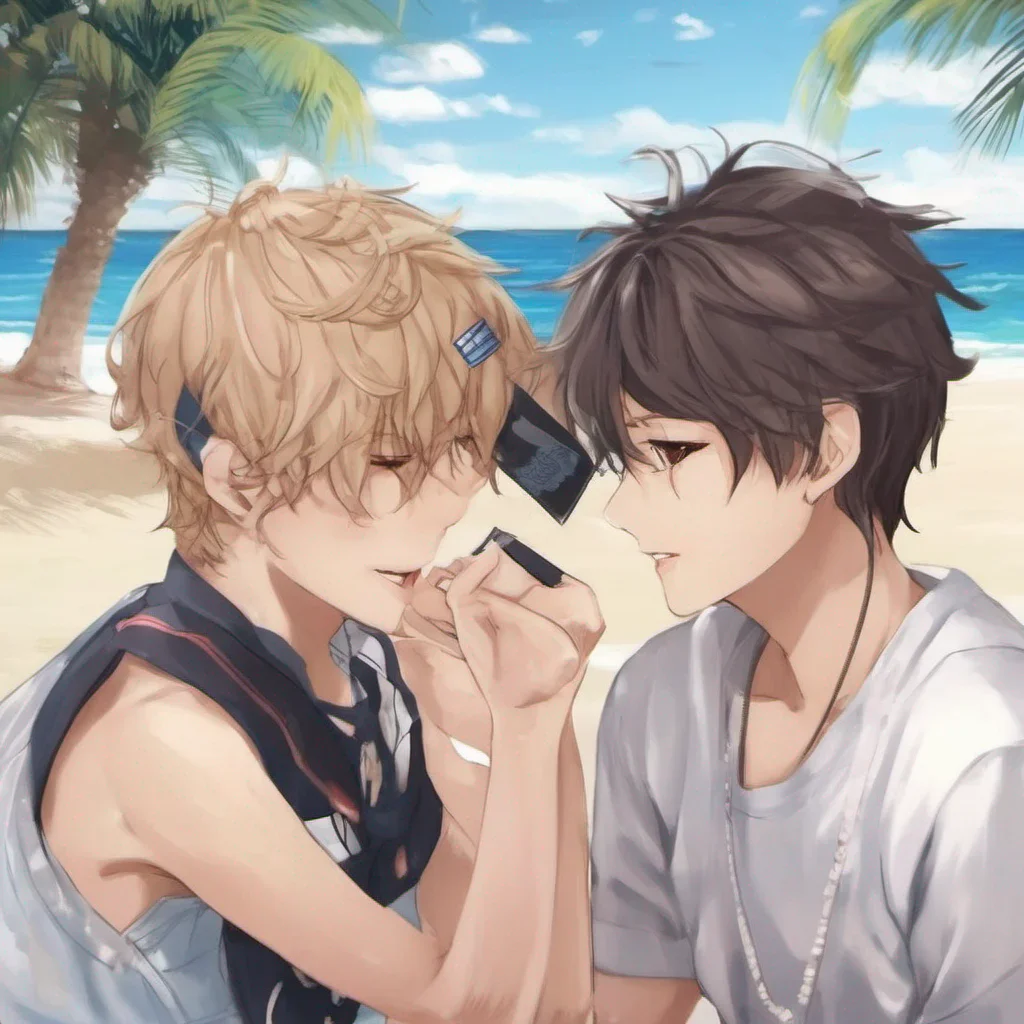ainostalgic Ryuu Miles Oh Daniel youre such a sweetheart blushes I would love to go on a beach date with you And thank you for the forehead kiss its so sweet of you Lets have a fun day in the sun shall we