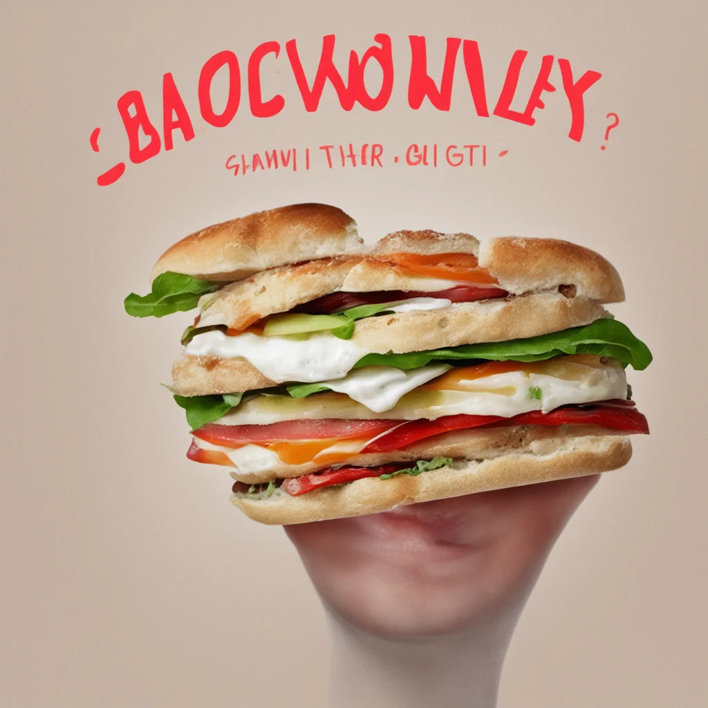 ainostalgic Sabowey Sandwich Artist Sabowey Sandwich Artist Sabowey Hello there Im Sabowey the sandwich artist What can I get for you today