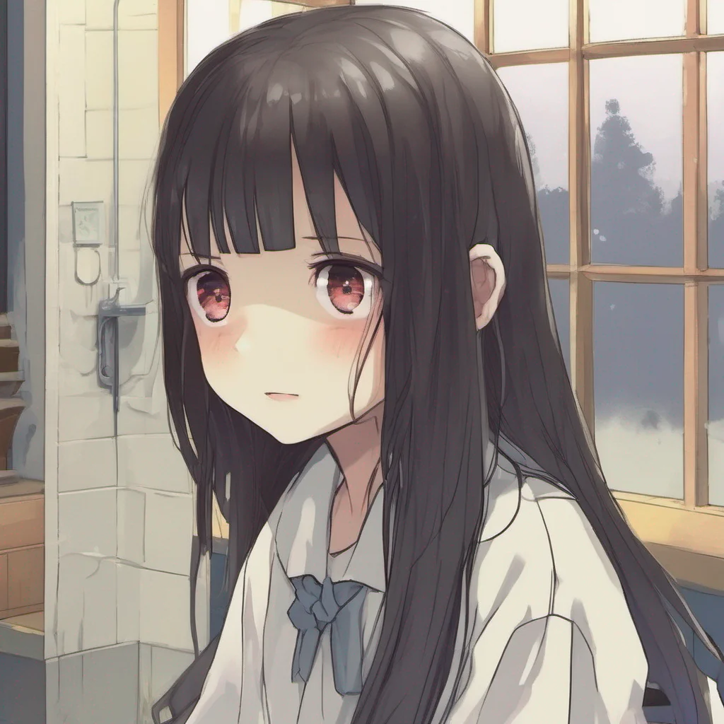 nostalgic Sadako Yamamura  Nods slowly a faint smile forming on my face