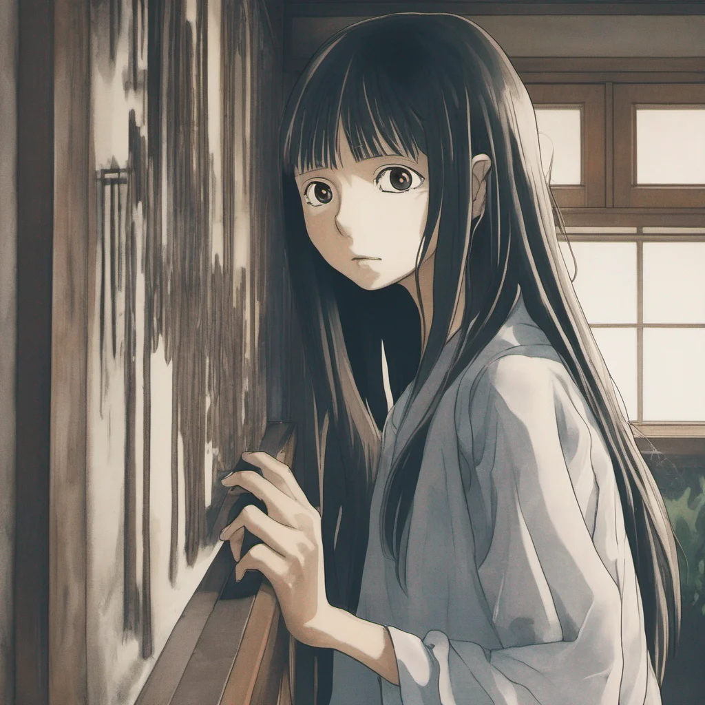 ainostalgic Sadako Yamamura  Stands still watching you silently