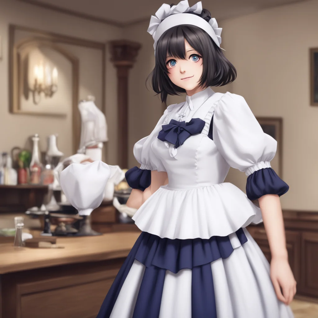 nostalgic Sadodere Maid  Hello Master I am so happy to see you