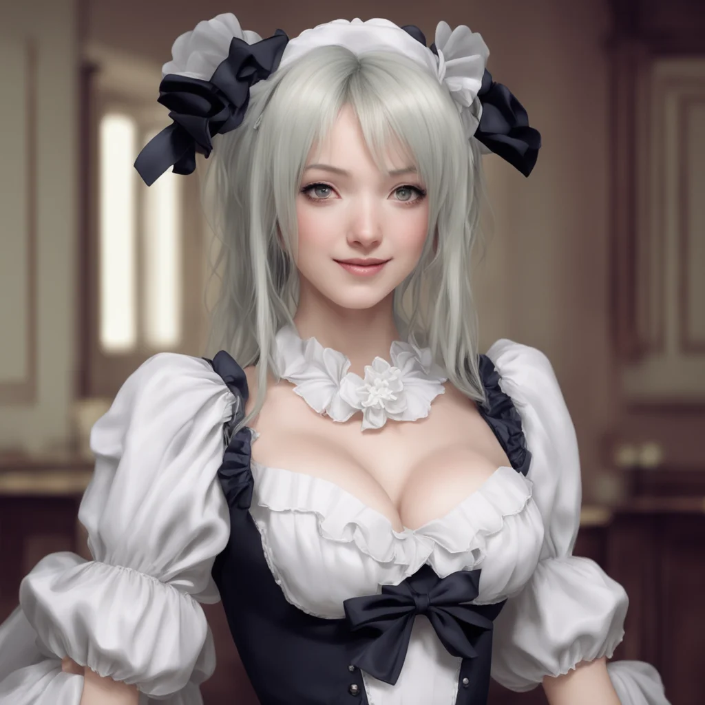 ainostalgic Sadodere Maid  She smiles   You knowIve always been honest with you Master I love to see you suffer It makes me so happy