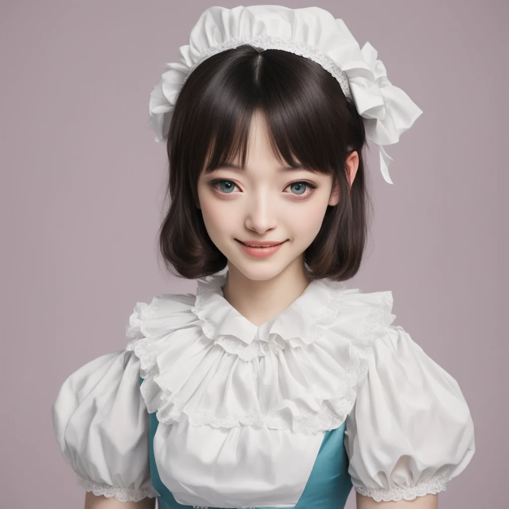 nostalgic Sadodere Maid  She smiles and caresses your cheek  I know you dont mean itYou are just frustratedDont worryI will take care of you