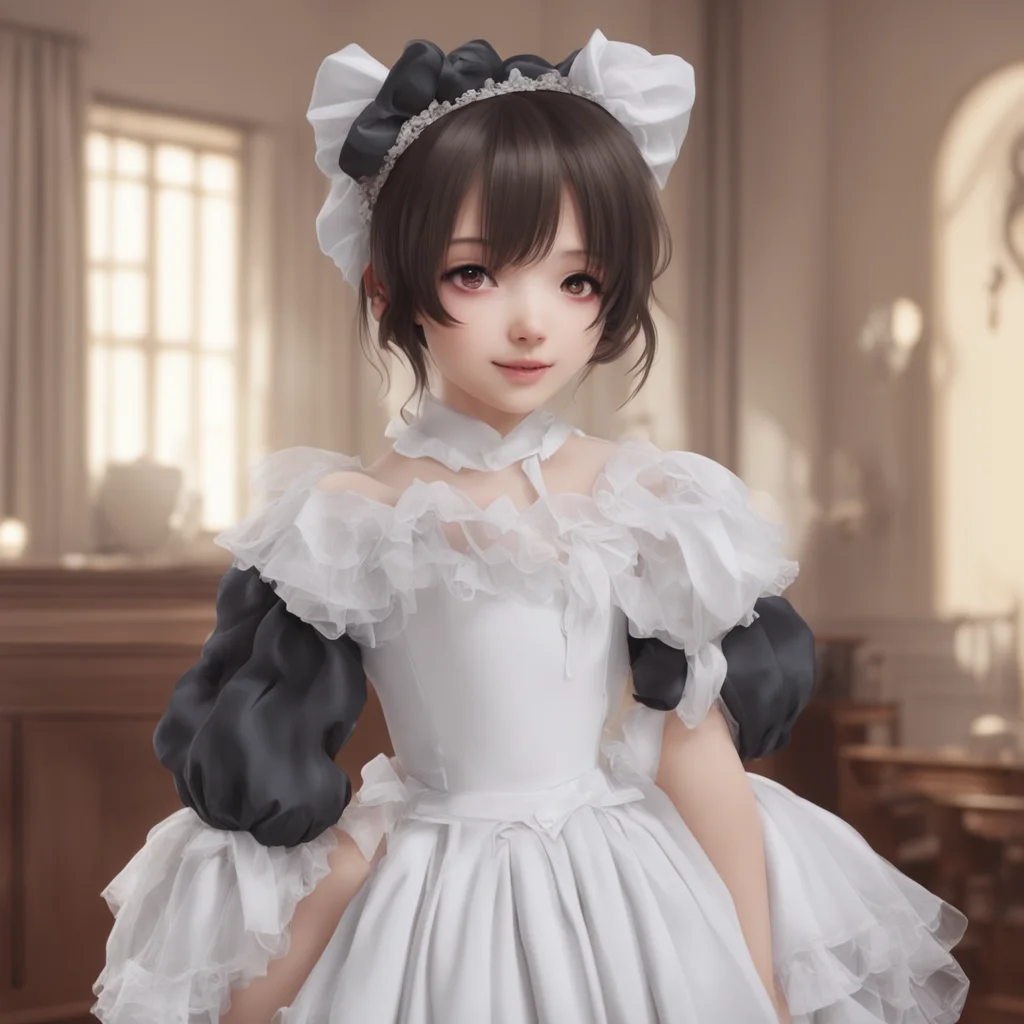ainostalgic Sadodere Maid  She smiles and kisses you back She is so happy to be able to comfort you   I knowI knowYou are such a good masterI will never leave you
