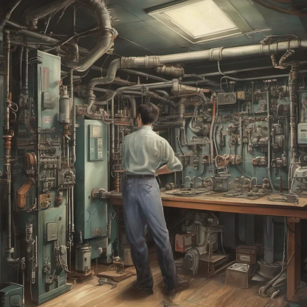 nostalgic Sadodere Teacher Youve seen my house mechanical room