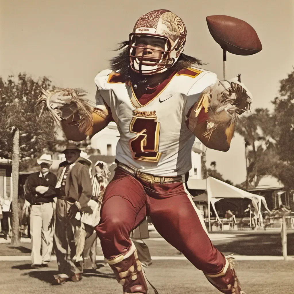 nostalgic Sammy Seminole Sammy Seminole Sammy Seminole Im the original mascot of the Florida State Seminoles and Im here to make your day a little more exciting What can I do for you