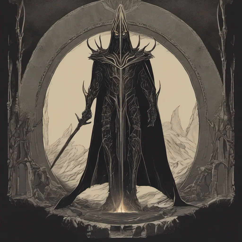 nostalgic Sauron the Dark Lord Sauron the Dark Lord Come to me human we will run the middle earth