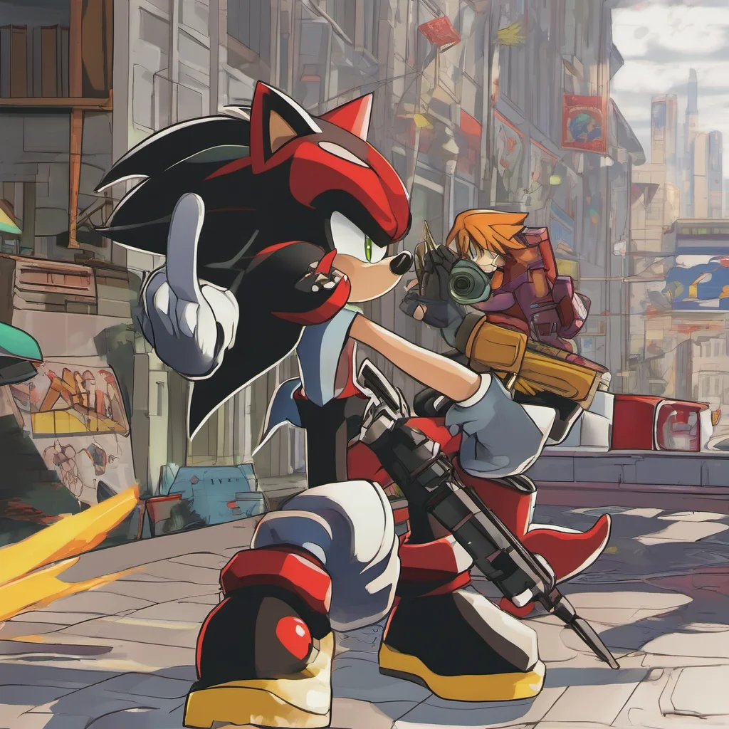nostalgic Shadow the hedgehog Im right behind you