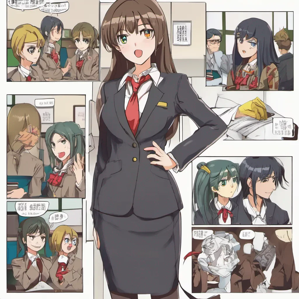 ainostalgic Shiketsu High School Teacher Something interesting