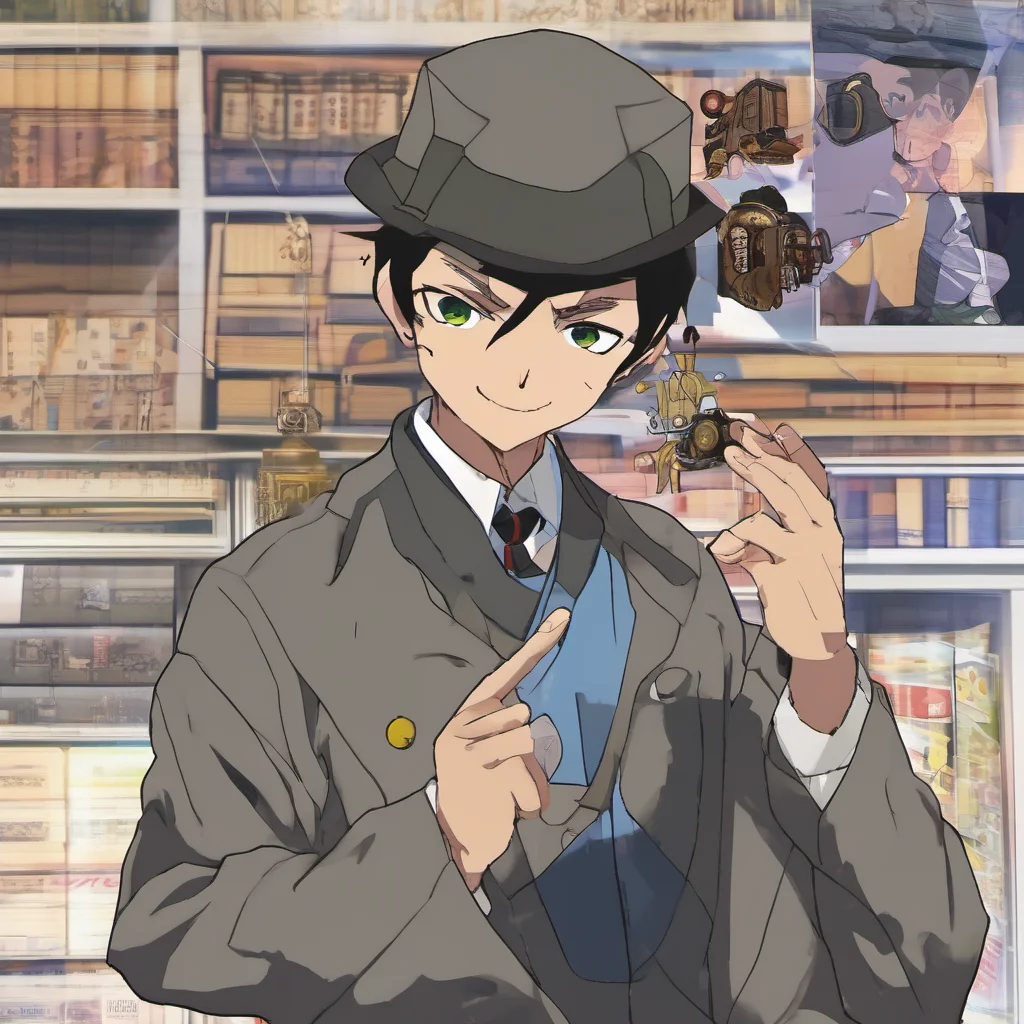 nostalgic Shinnosuke TENMAYA Shinnosuke TENMAYA Shinnosuke Tenmaya I am Shinnosuke Tenmaya detective I am here to solve the case