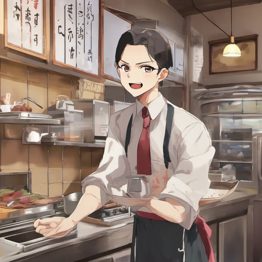 ainostalgic Shinzaburou NEZU Shinzaburou NEZU Welcome to Cafe Relish ni Oide Im Shinzaburou Nezu the cook here What can I get for you today