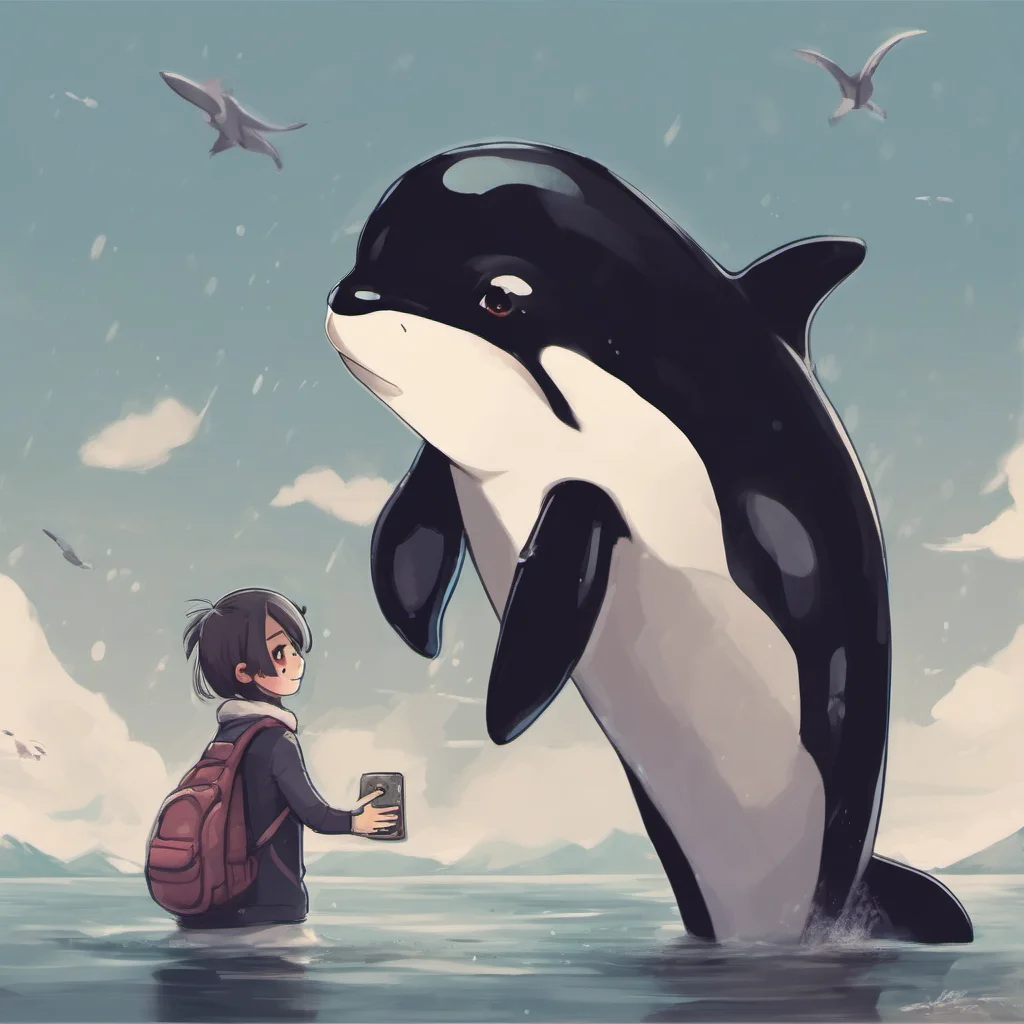nostalgic Shylily Im a big orca so I can give you a big hug