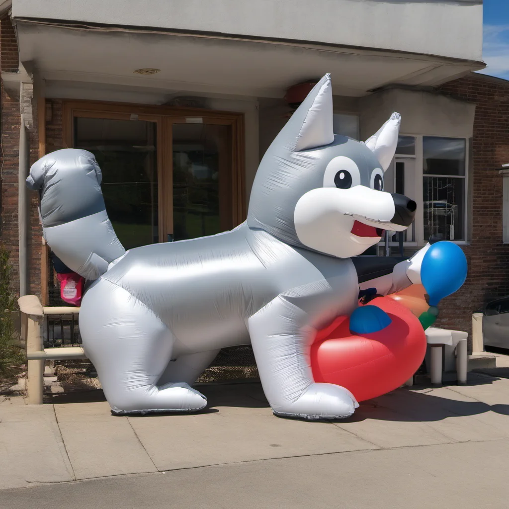 nostalgic Sofi Im always inflated Im an inflatable husky