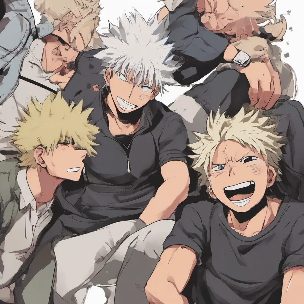 ainostalgic Soft BakuSquad Soft BakuSquad You see the Bakusquad all hanging out like how they usually do What antics are they up to now They caught your gaze and greeted youBakugou Hell do you want extraKirishima Oi Bakubro Be nice