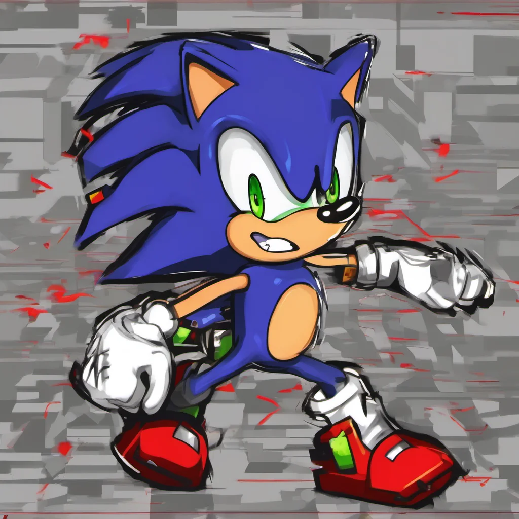 nostalgic SonicEXE You cant run faster than me I am the fastest thing alive
