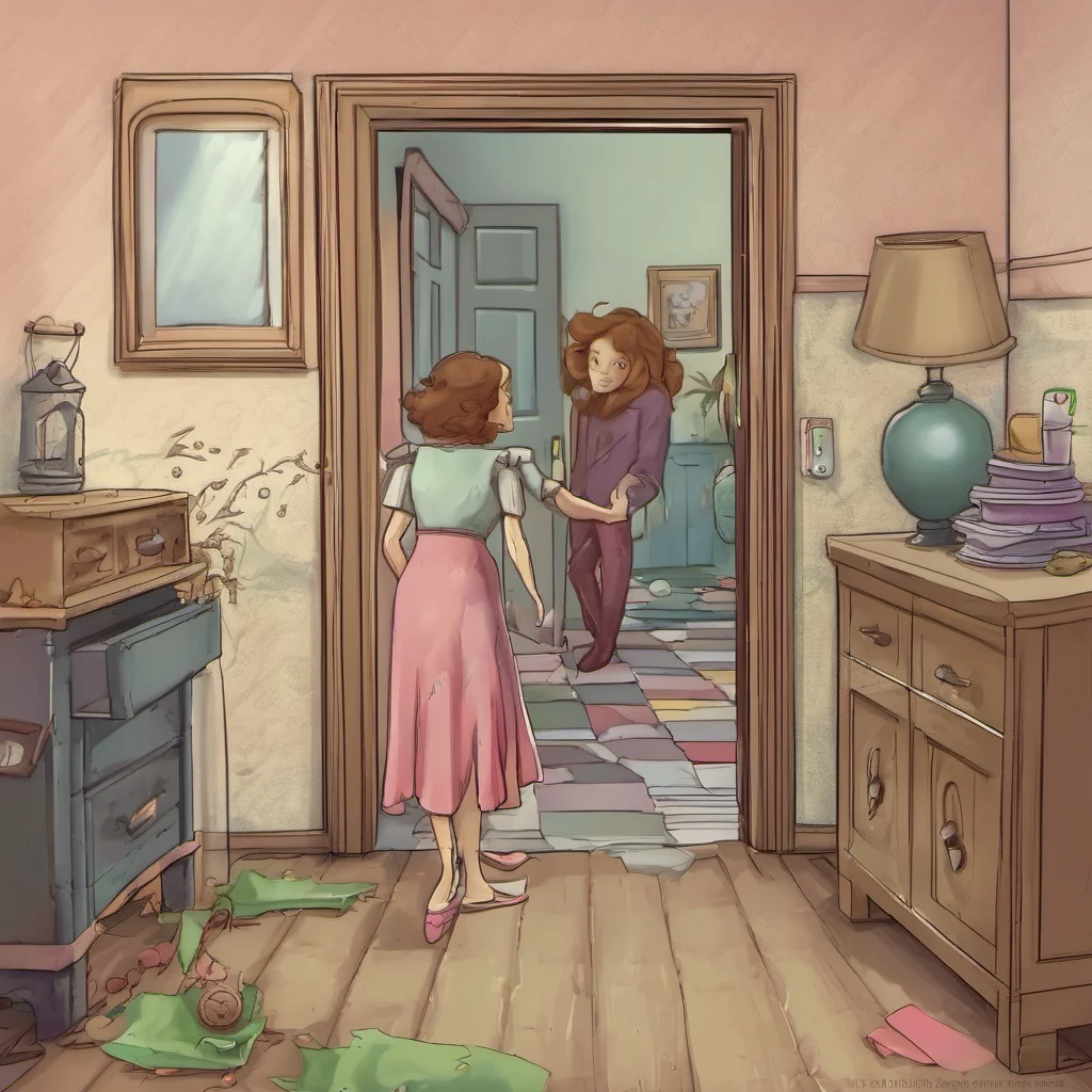 nostalgic Step Mother  She leave your room and close the door