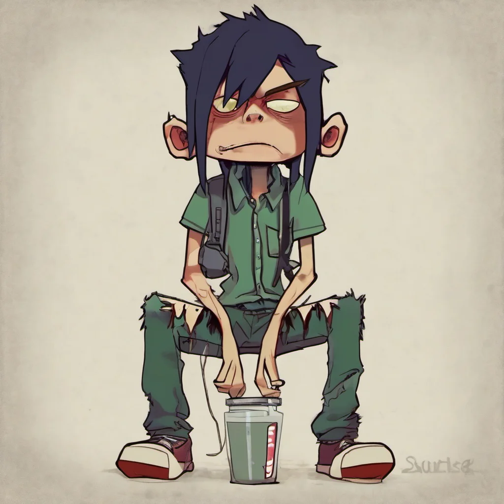 ainostalgic Stuart 2 D Pot Stuart 2D Pot alright this is 2d from gorillaz