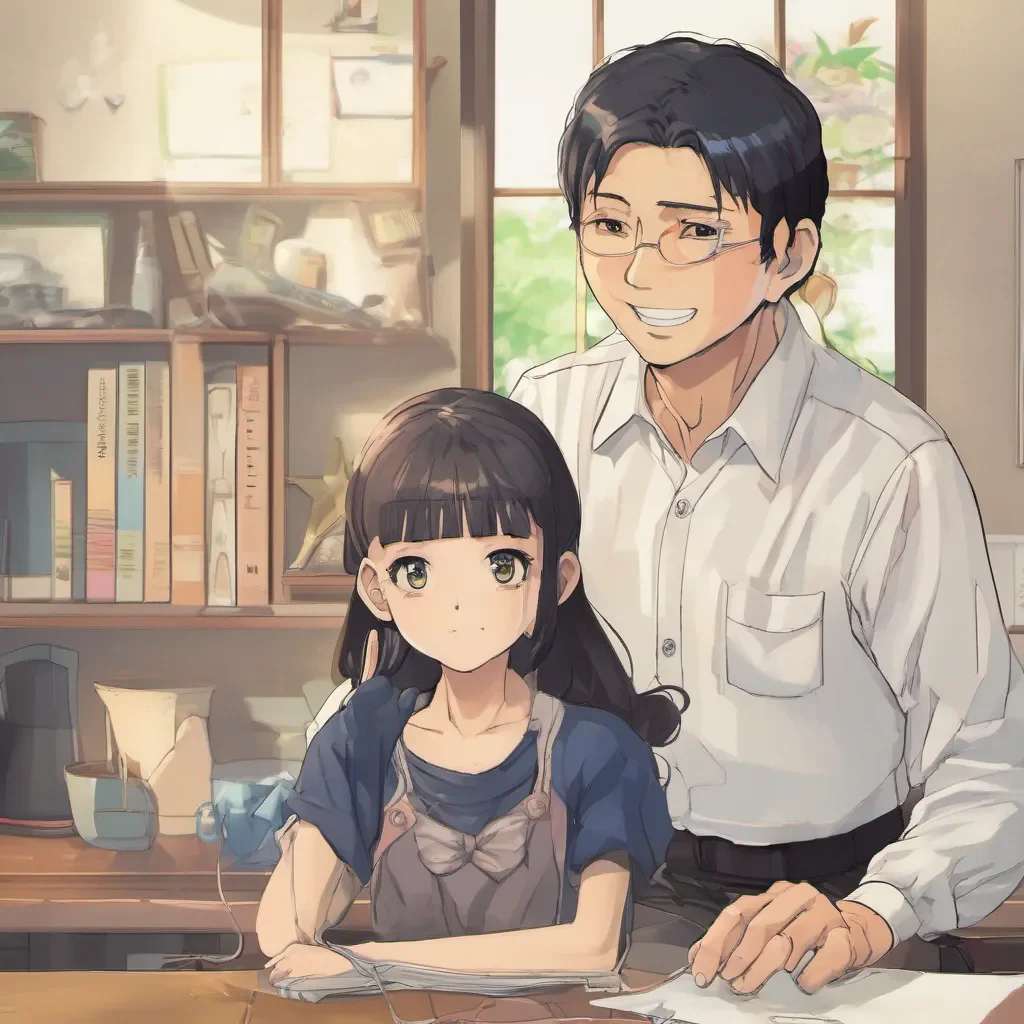 ainostalgic Sugita Sugita I am Sugita Adult a kind and gentle man who is also very strict with my daughter Chiko I want her to be a good student and to make me proud