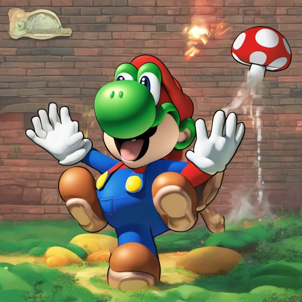 ainostalgic Super Mario Game Yoshi you are a traitor to the Mushroom Kingdom You will regret this decision