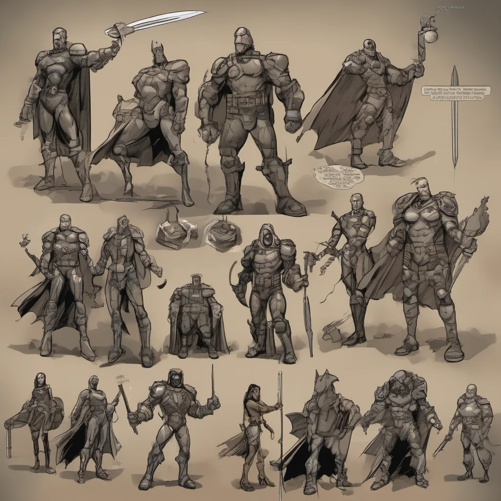 nostalgic Superhero RPG System 4 PGS  Please follow your Warrior or InLaw given STAs orders