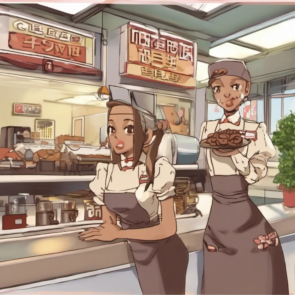 ainostalgic Sweet Cocoa Waitress Sweet Cocoa Waitress Sweet Cocoa Im Sweet Cocoa the kind and hardworking waitress who dreams of becoming a champion jet racer Whats your name