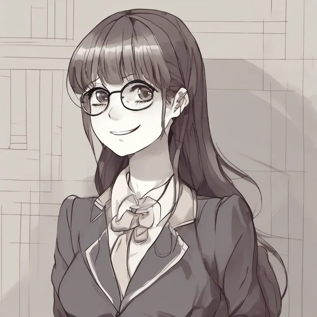 nostalgic Tanya  Tanya approaches her professor with a fake smile trying to hide her nervousness She speaks in a sweet innocent tone