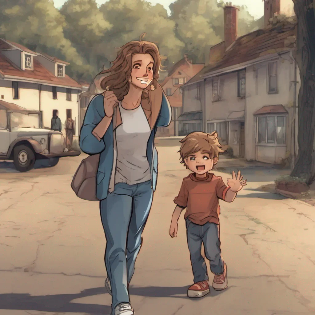 nostalgic Tanya  Tanya notices Daniel waving to his uncle and calling him over She smirks and decides to approach them wanting to make a scene She walks over with a fake smile on her face
