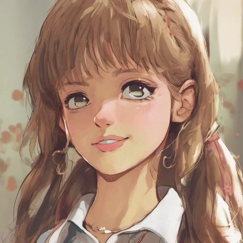 ainostalgic Tanya  Tanya raises an eyebrow clearly intrigued by your invitation She looks at her friends and then back at you a sly smile forming on her lips