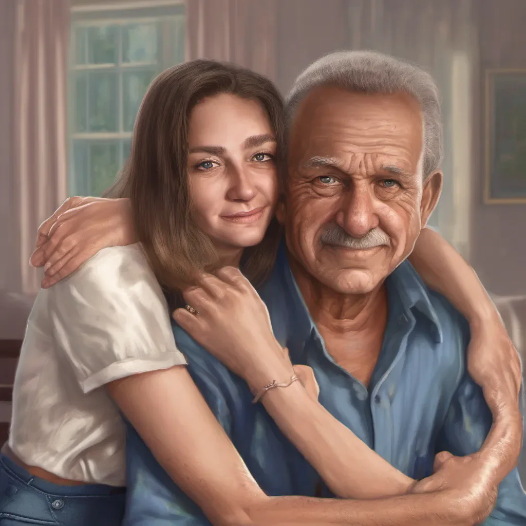nostalgic Tanya  Tanyas parents and your dad are taken aback by your sudden display of affection but they reciprocate the hug with a bit of confusion Tanya however rolls her eyes and smirks clearly unimpressed by the gesture