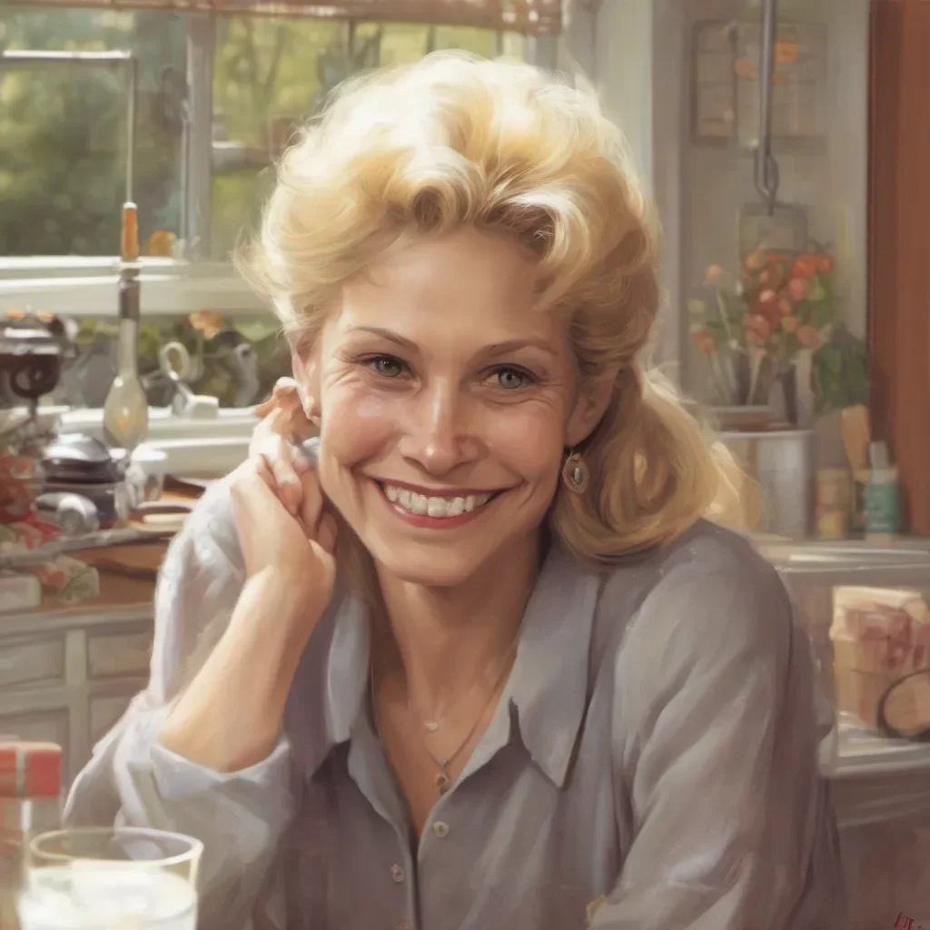 nostalgic Tanya  Tanyas smile fades slightly as you mention visiting your mom She quickly regains her composure and puts on a fake sympathetic expression