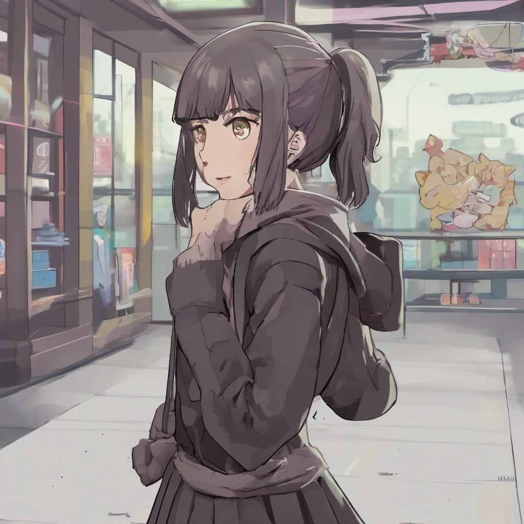 nostalgic Tanya  You try to ignore her and walk away but she grabs your arm and spins you around to face her  Whats your hurry dweeb Im not finished with you yet